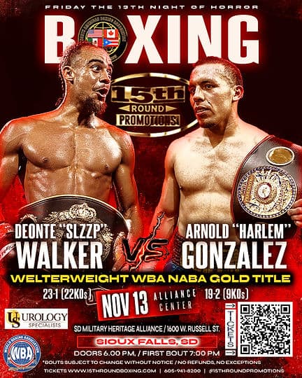 Exterior or interior of 15th Round Boxing
