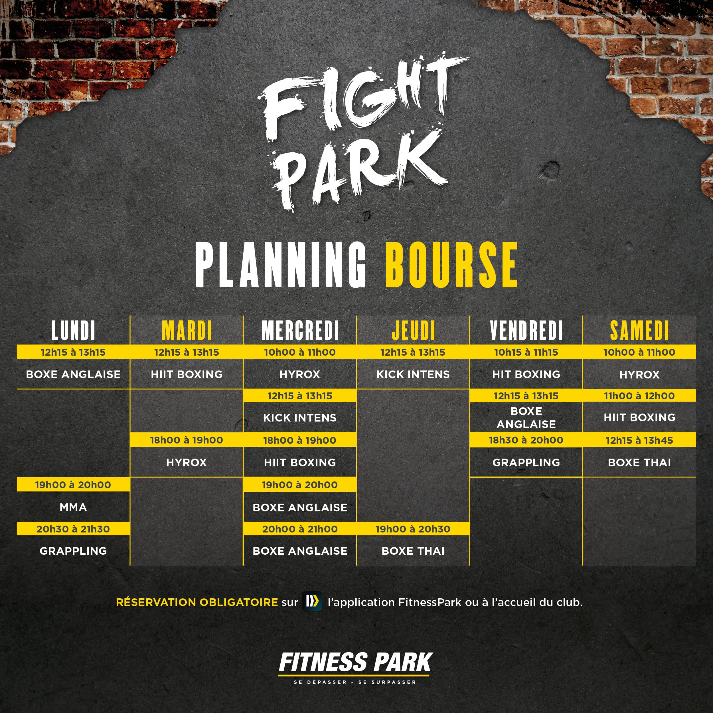 Exterior or interior of Gym Marseille 1 - Fitness Park Bourse