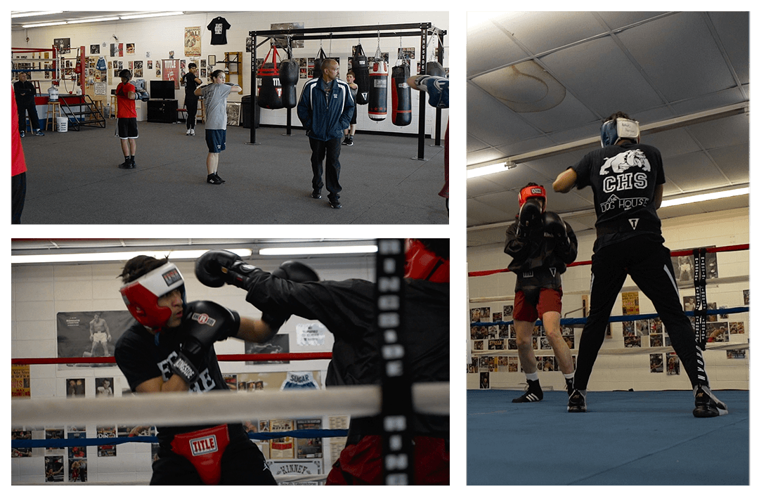 Exterior or interior of Smitty's Mid-West Boxing Gym