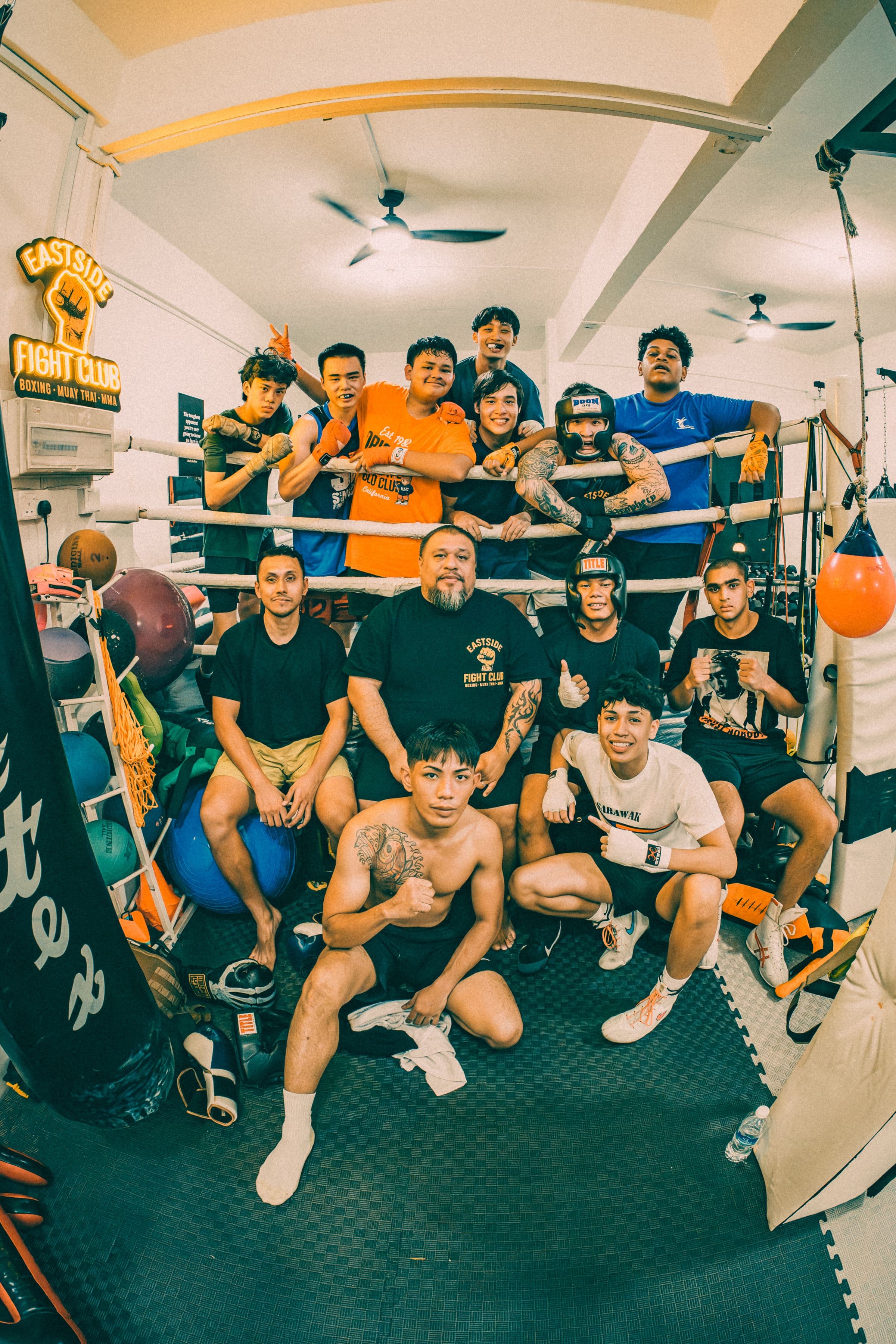 Exterior or interior of Eastside Fight Club