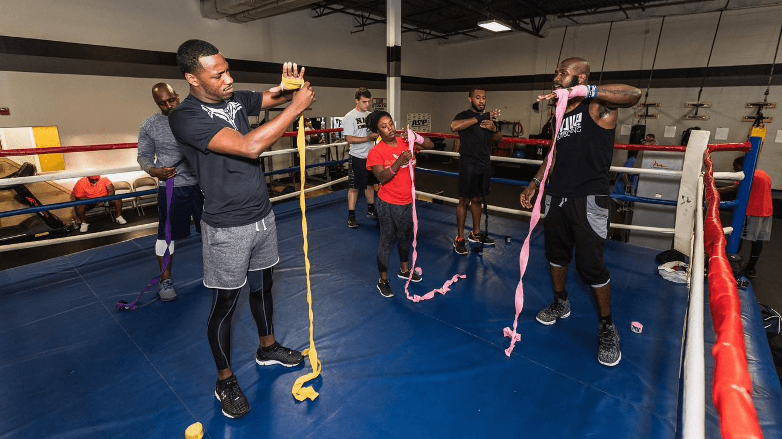 Exterior or interior of Level Up Boxing & Fitness