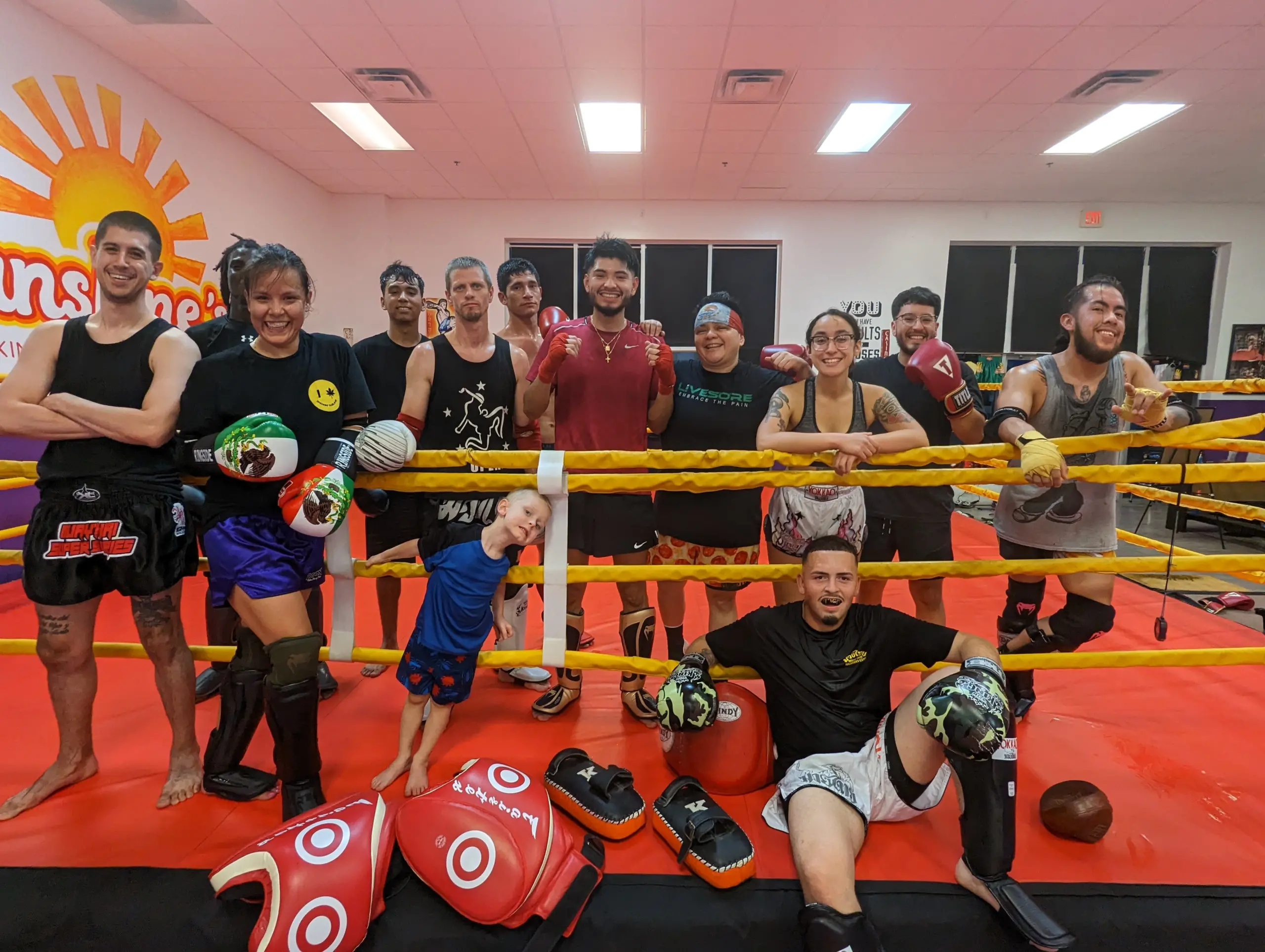Exterior or interior of Sunshine's Boxing, Muay Thai, and Fitness