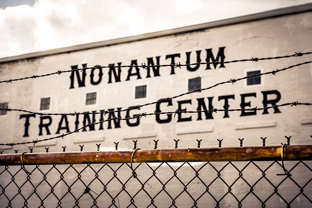 Exterior or interior of Nonantum Boxing Club
