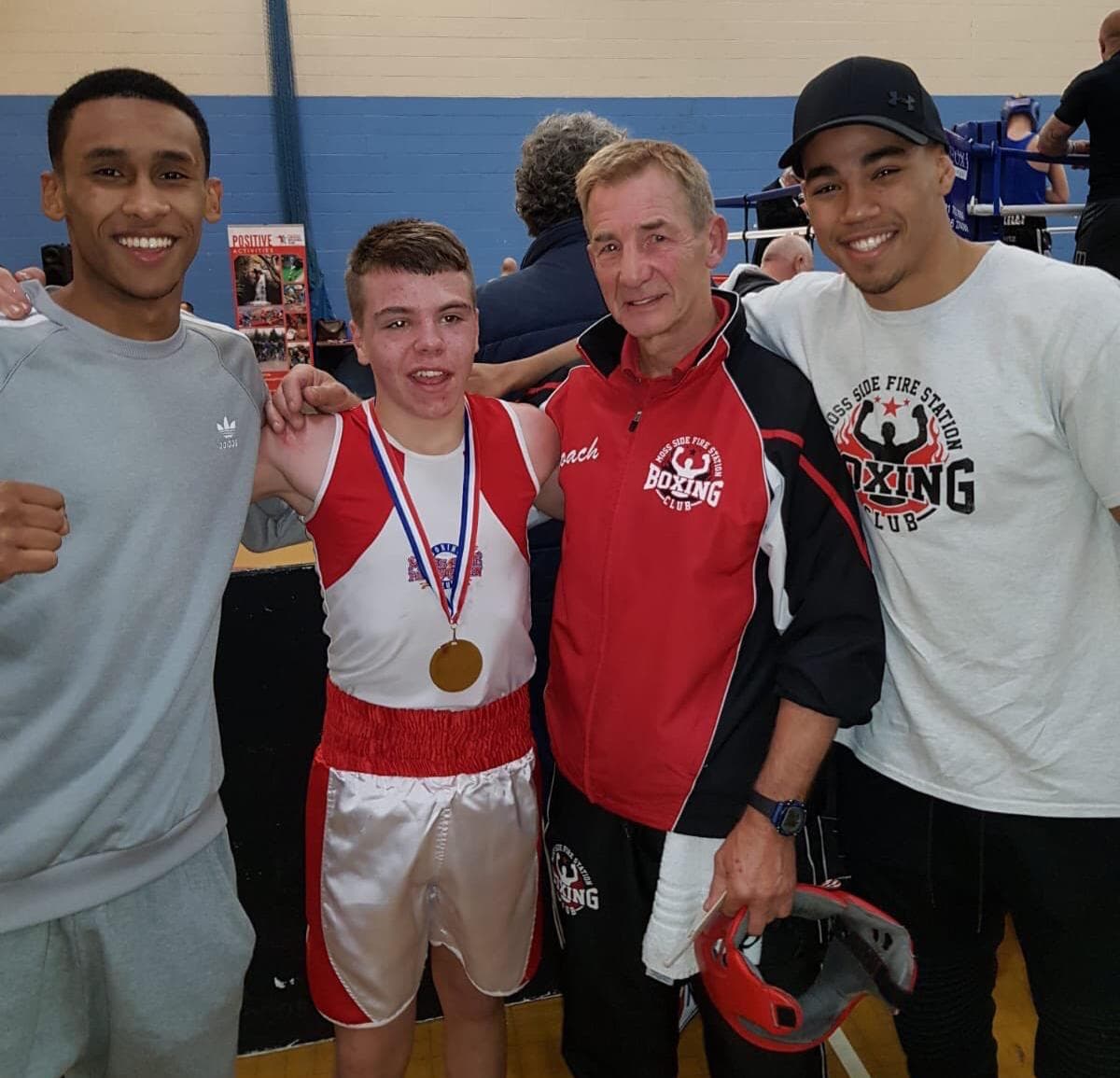 Exterior or interior of Moss Side Fire Station Boxing Club
