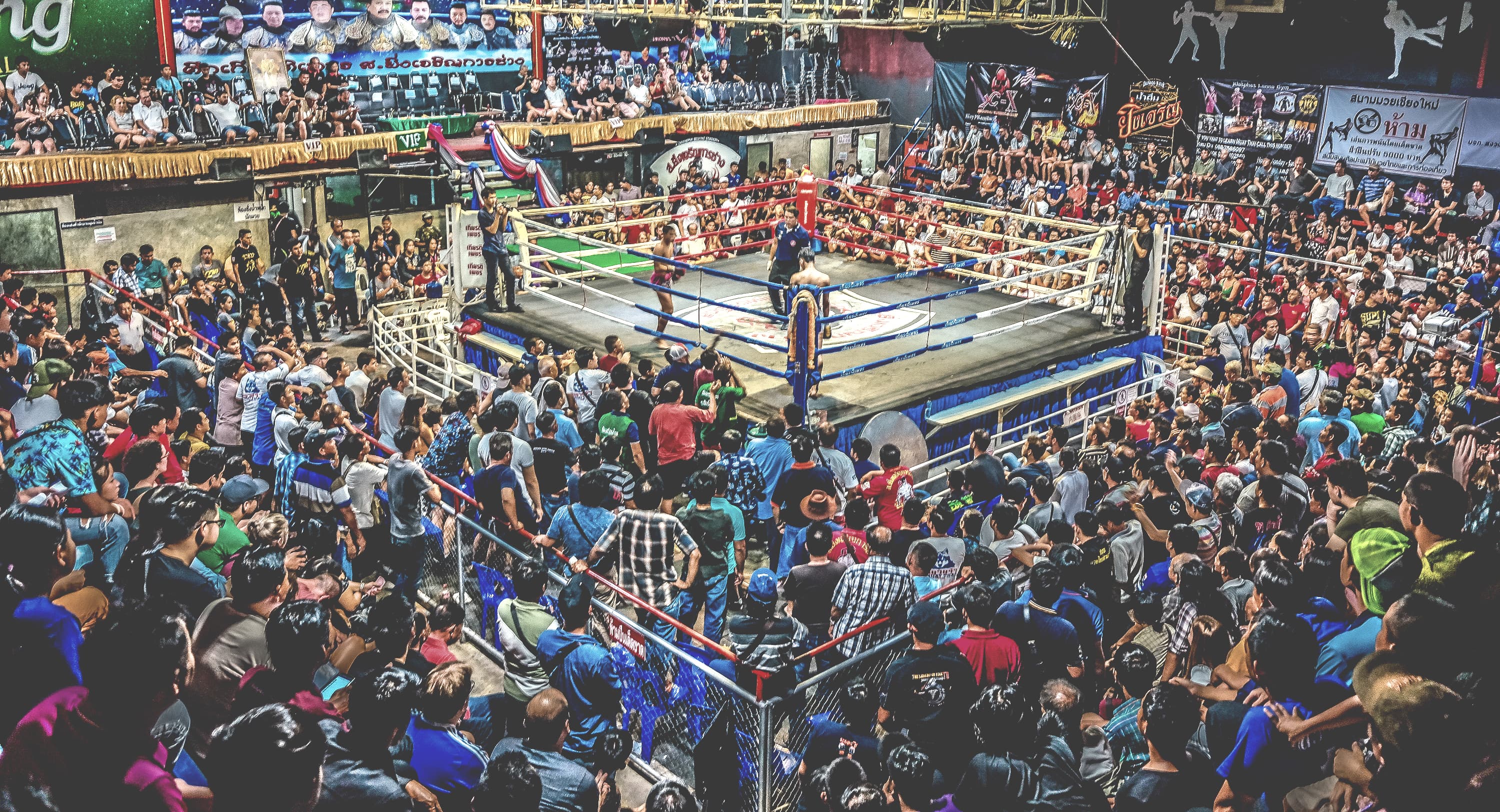 Exterior or interior of Chiang Mai Boxing Stadium
