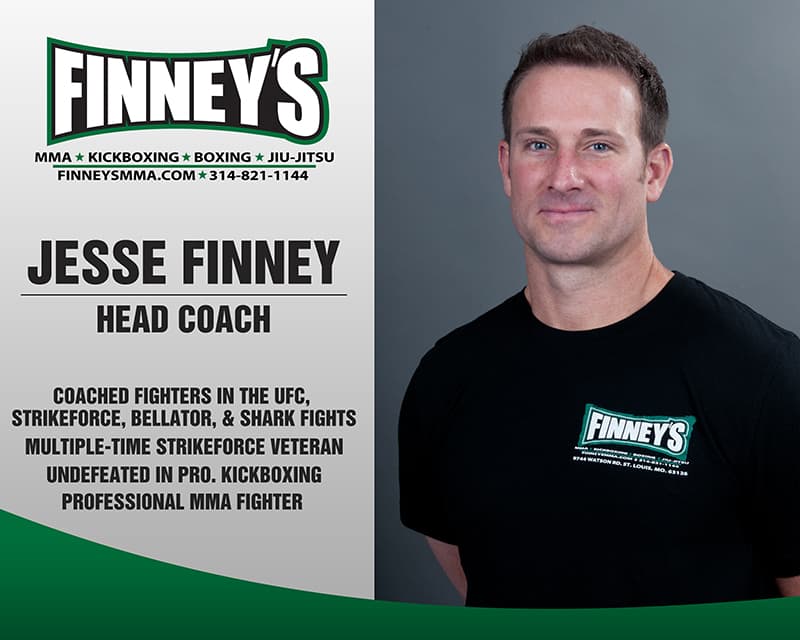 Exterior or interior of Finney's St. Louis MMA, Kickboxing, Boxing and Jiu-Jitsu