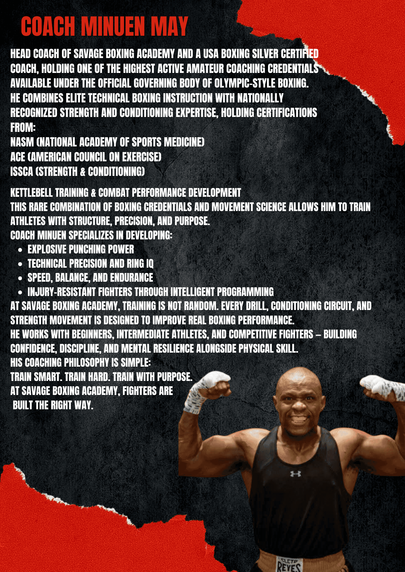 Exterior or interior of Savage Boxing Academy