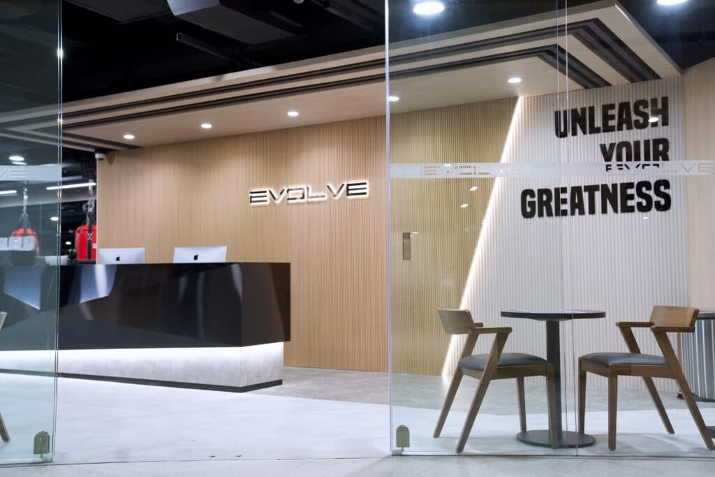 Exterior or interior of Evolve MMA (CBD)