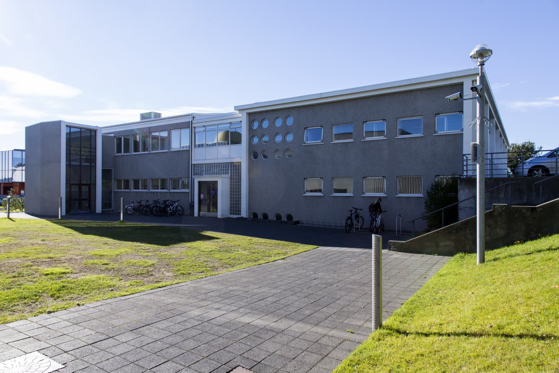 Exterior or interior of University of Iceland - Gym