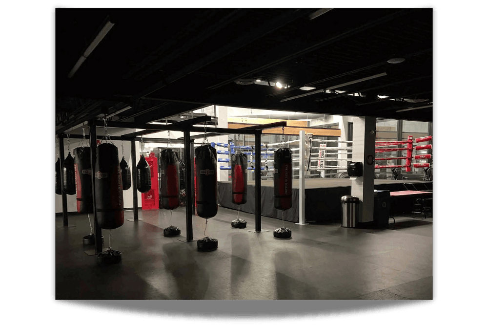 Exterior or interior of Panther Gym