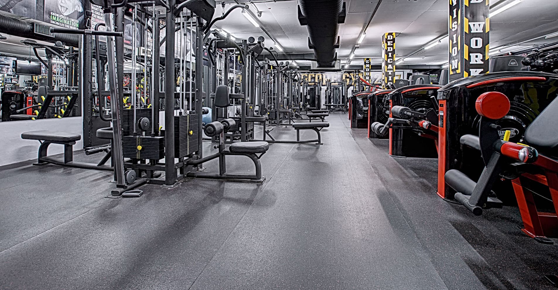 Exterior or interior of Hardcore Gym