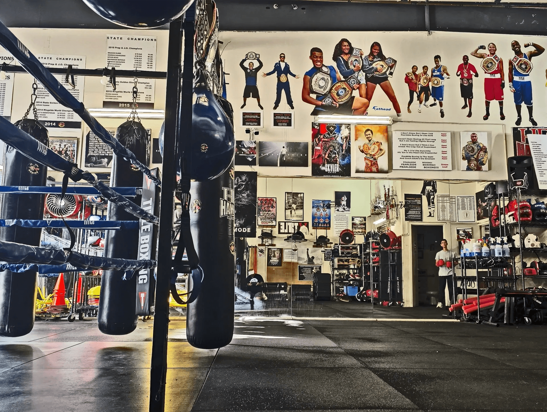 Exterior or interior of Pearlside Boxing