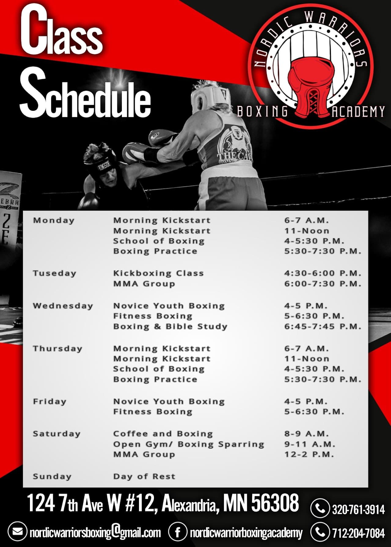 Exterior or interior of Nordic Warriors Boxing Academy