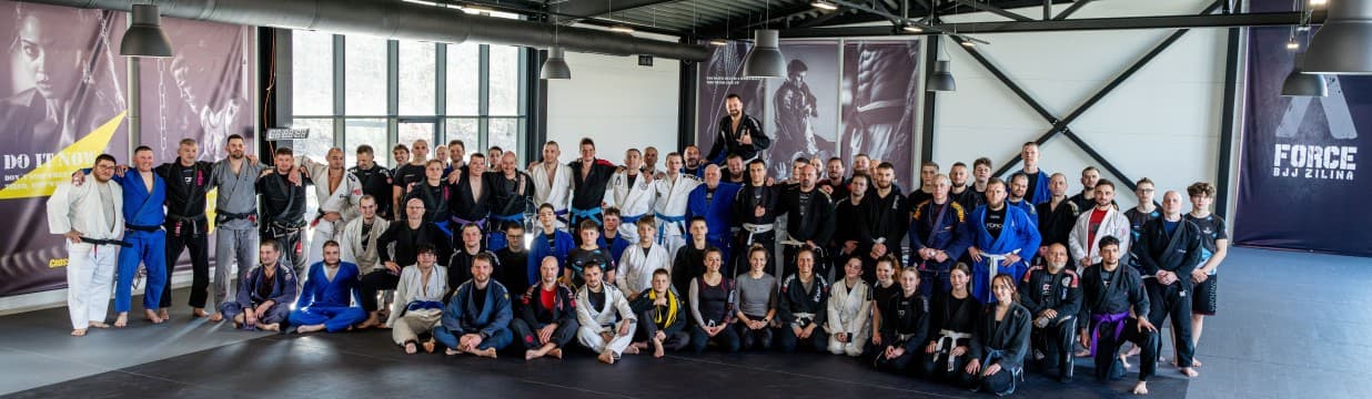 Exterior or interior of A Force BJJ Žilina