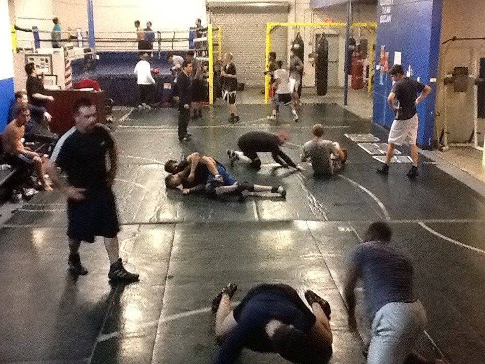 Exterior or interior of ASG boxing