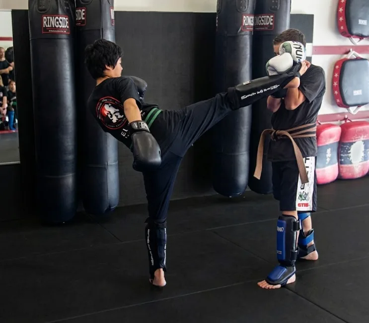 Muay Thai Kickboxing at the gym