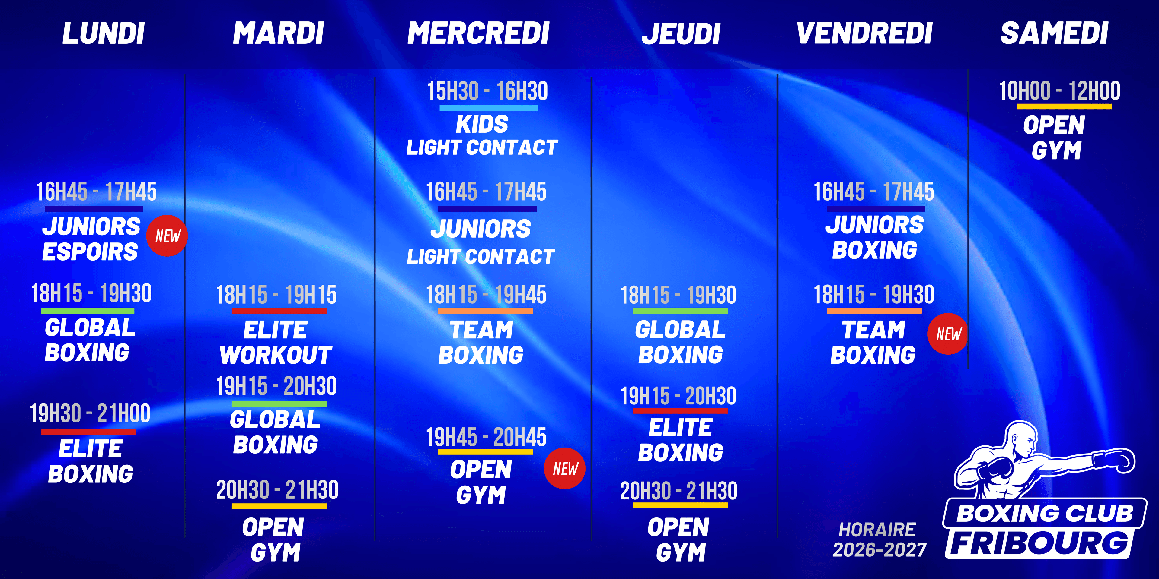 Exterior or interior of Boxing Club Fribourg
