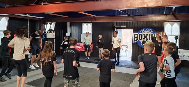Exterior or interior of Brechin Boxing Club