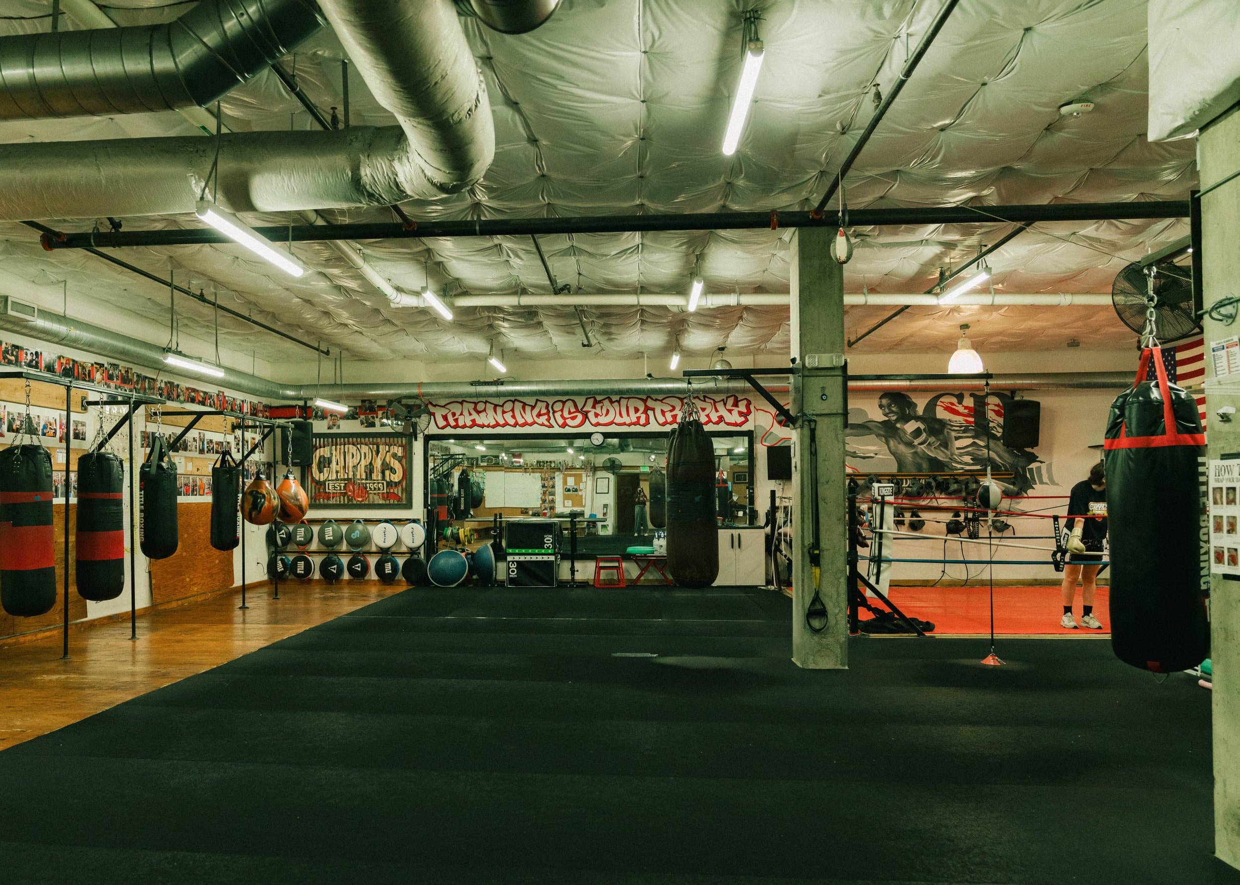 Exterior or interior of Cappy's Boxing Gym