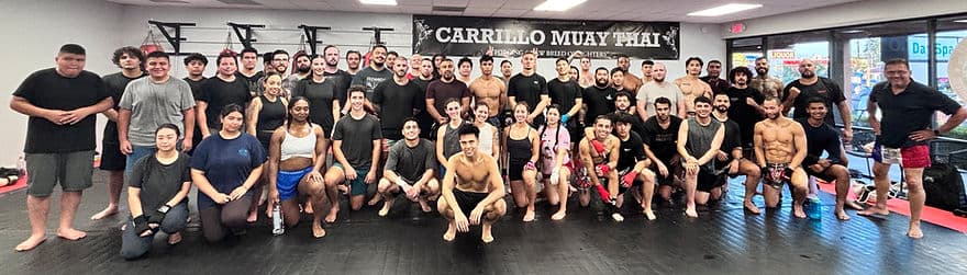 Exterior or interior of Carrillo Muay Thai - Thai Boxing - Kick Boxing City of Orange, Santa Ana. Orange County
