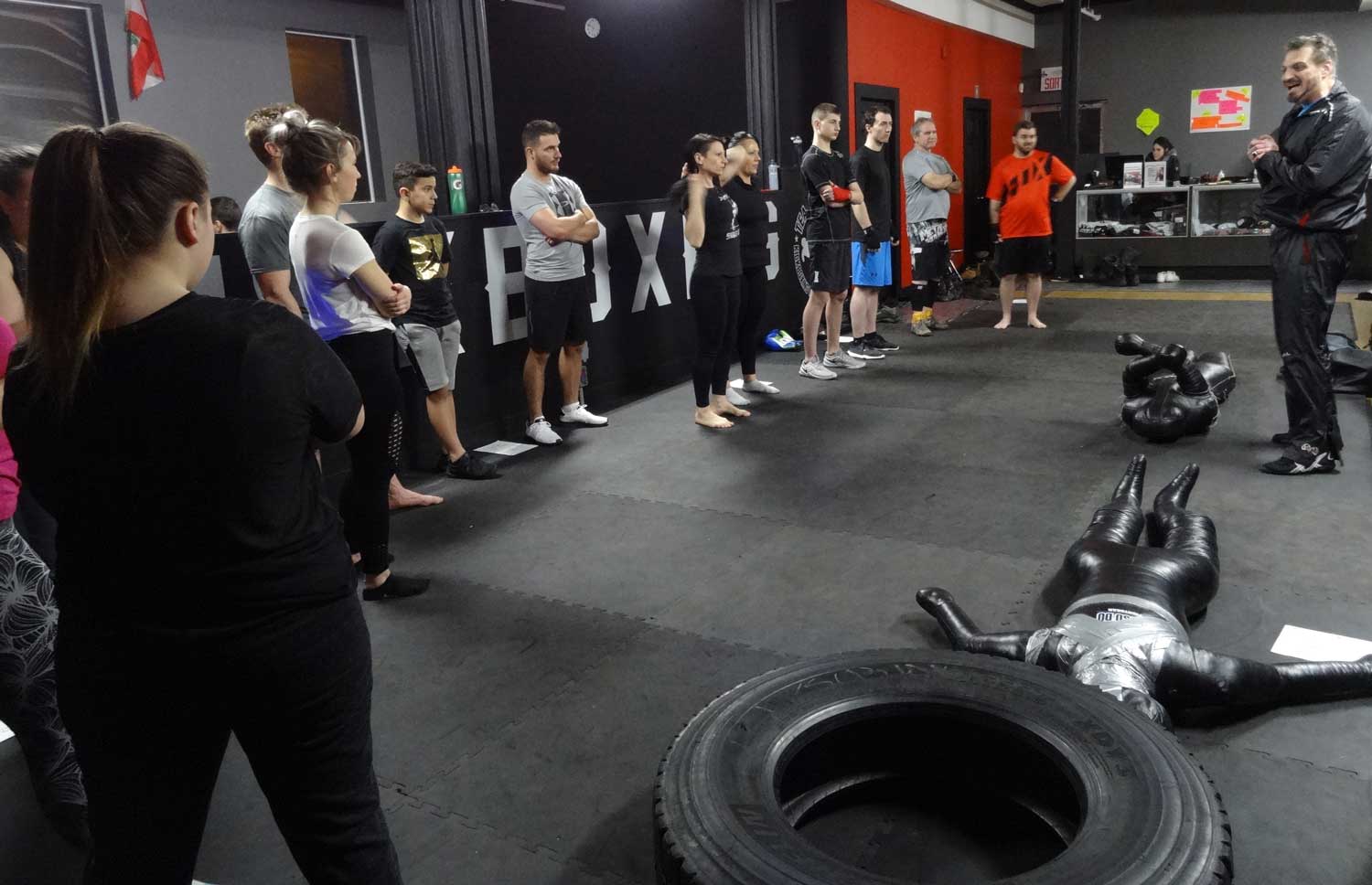 Exterior or interior of École de Kickboxing de l'Estrie