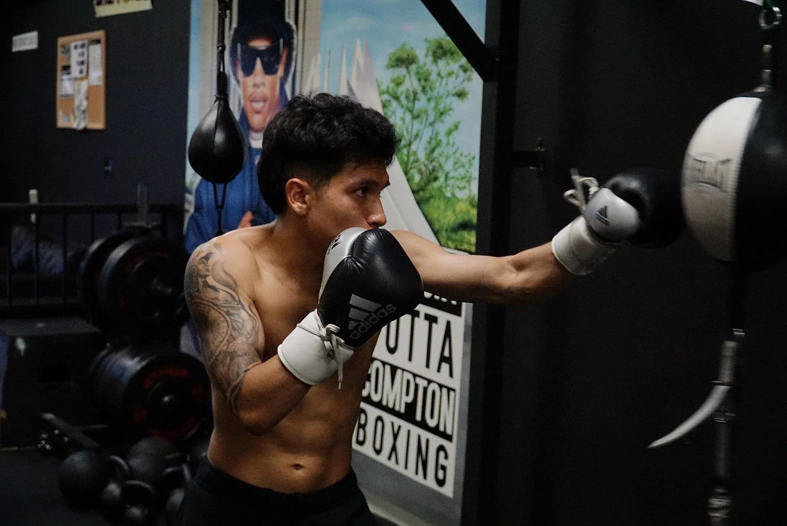 Exterior or interior of Compton Boxing Gym