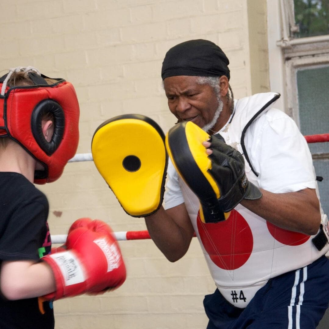 Exterior or interior of County Amateur Boxing Club