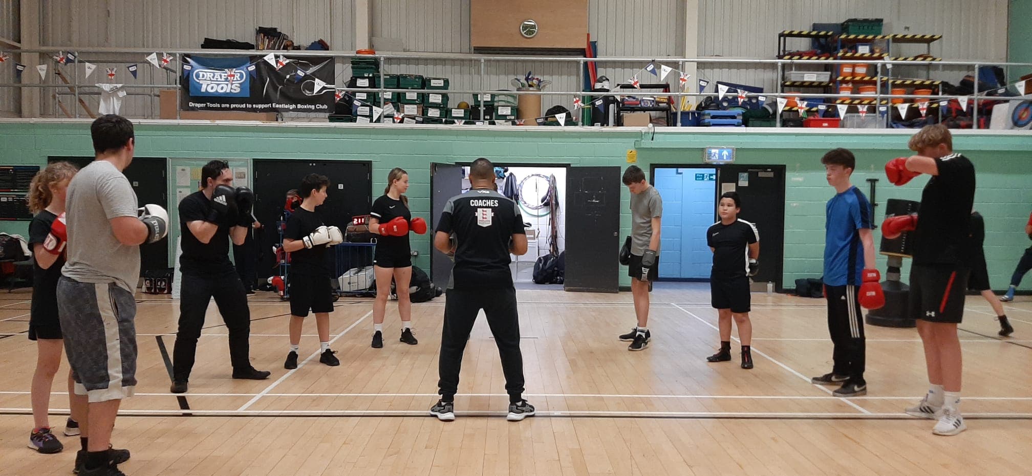 Exterior or interior of Eastleigh Boxing Club
