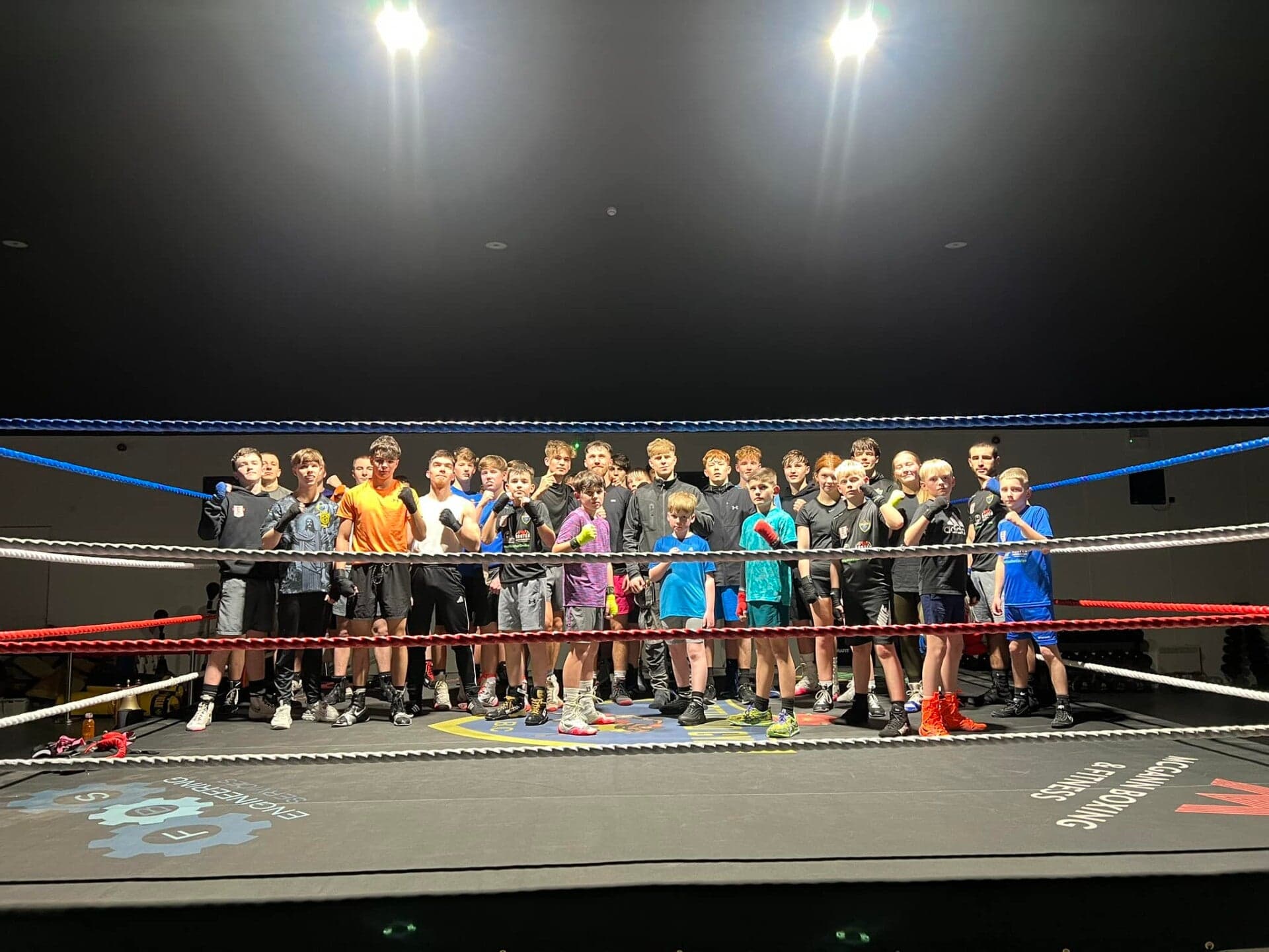 Exterior or interior of Fleetwood Gym Amateur Boxing Club