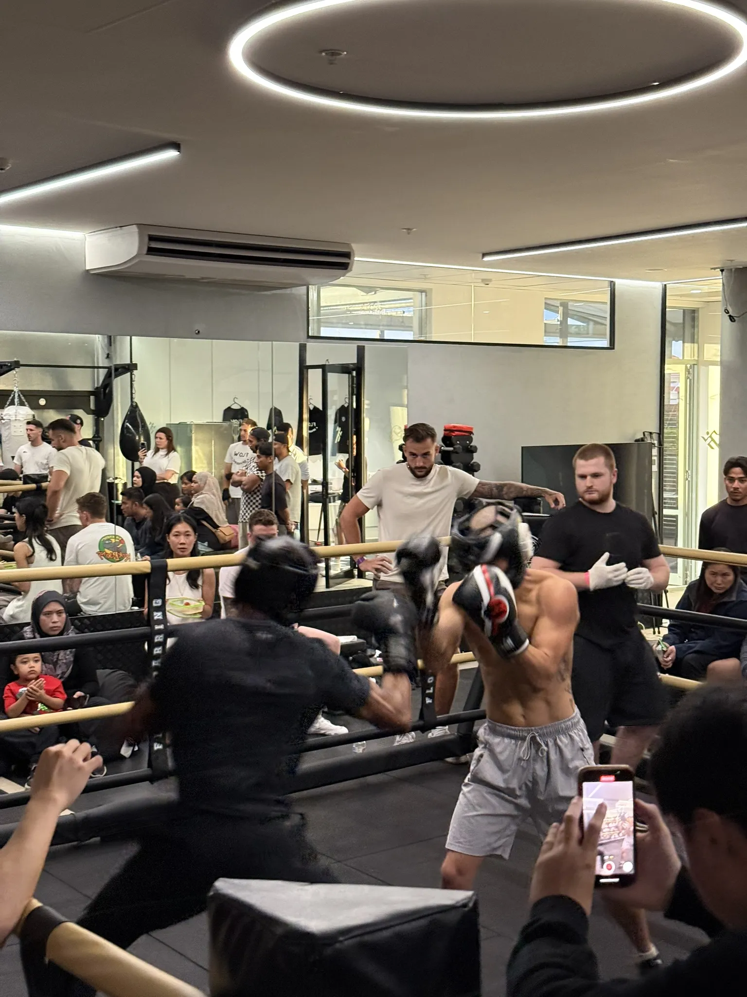 Exterior or interior of Flow Sparring