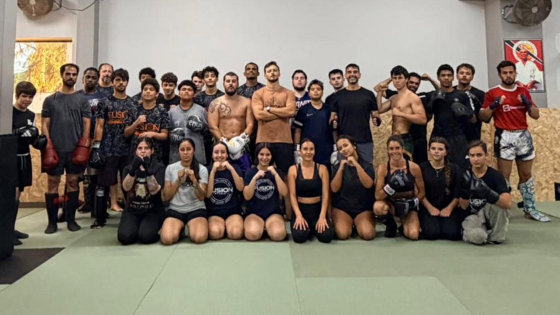 Exterior or interior of Fusion Studio - Jiu Jitsu, Kickboxing, Muay Thai, MMA, Capoeira, Boxe; Treinos Fisicos