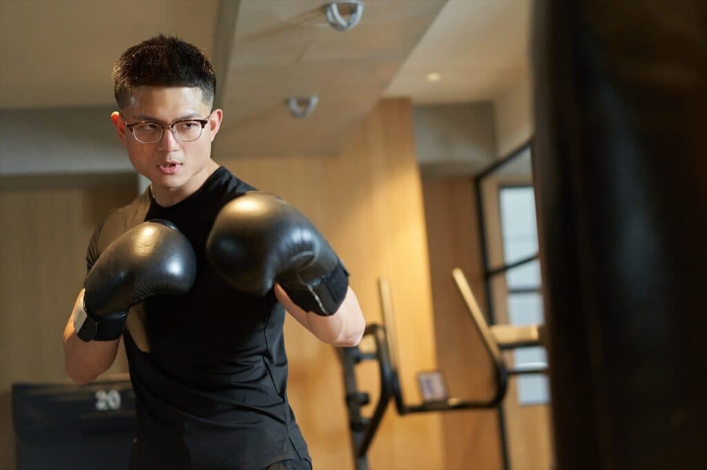Exterior or interior of Glicina kickboxing gym
