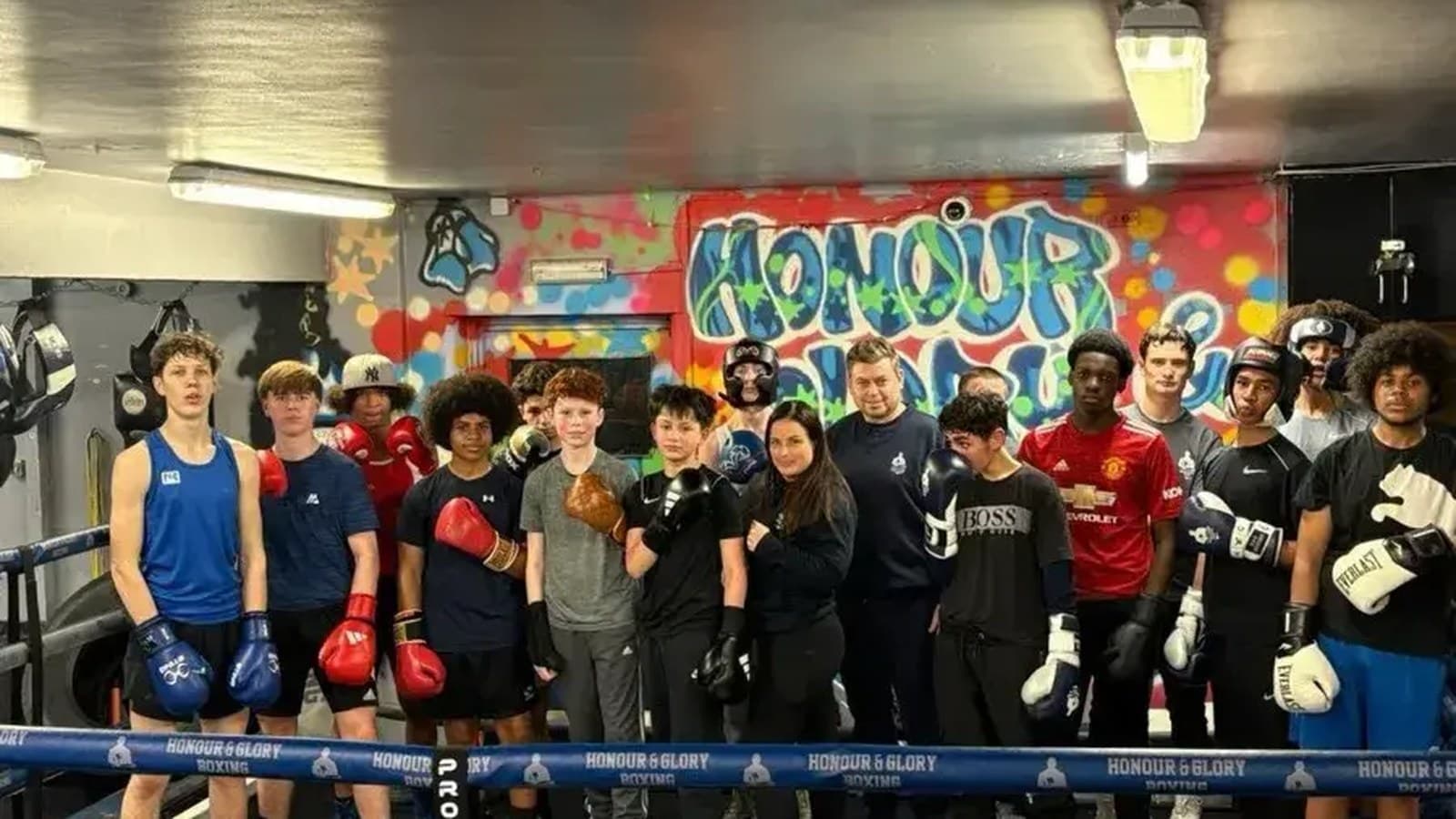 Exterior or interior of Honour & Glory Boxing Club