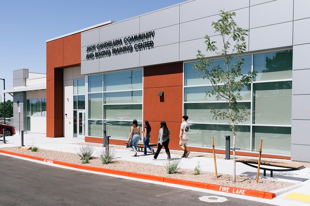 Exterior or interior of Jack Candelaria Community & Boxing Training Center