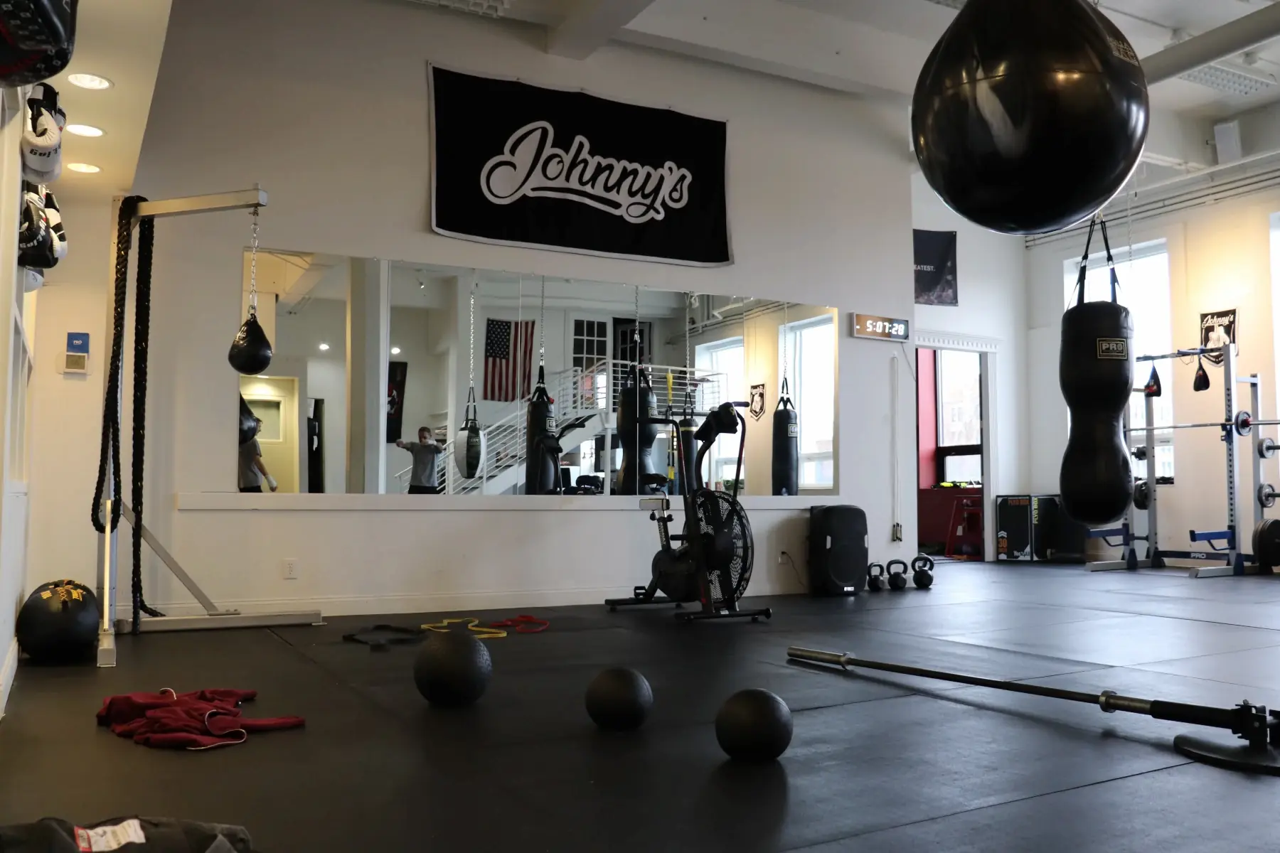 Exterior or interior of Johnny's Boxing & Fitness