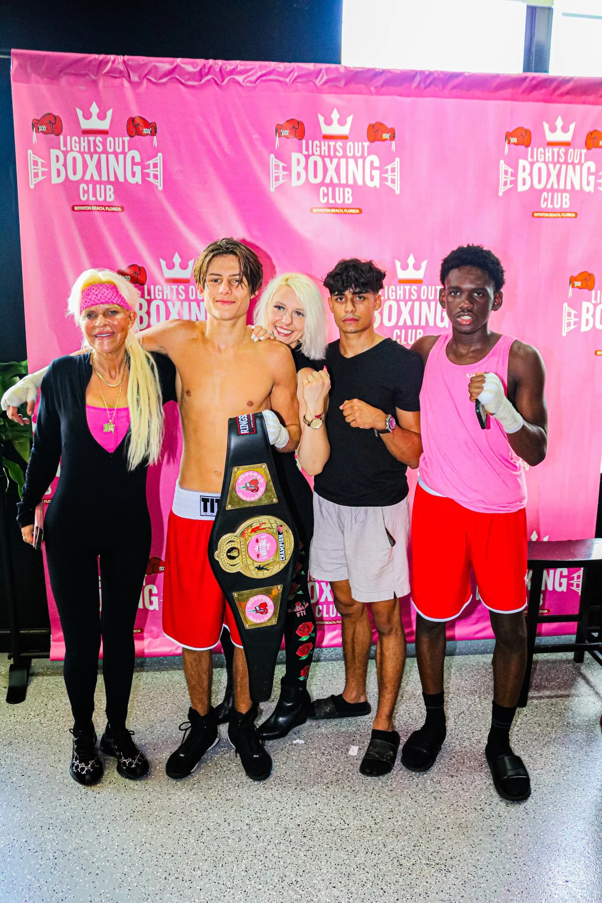 Exterior or interior of Lights Out Boxing and Fitness Club