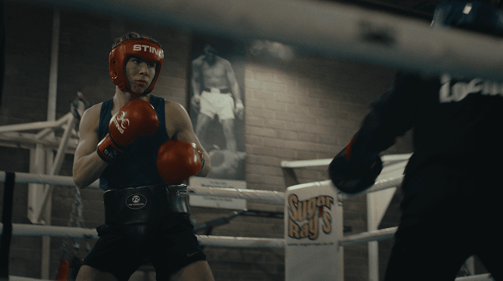 Exterior or interior of Lochee Amateur Boxing Club