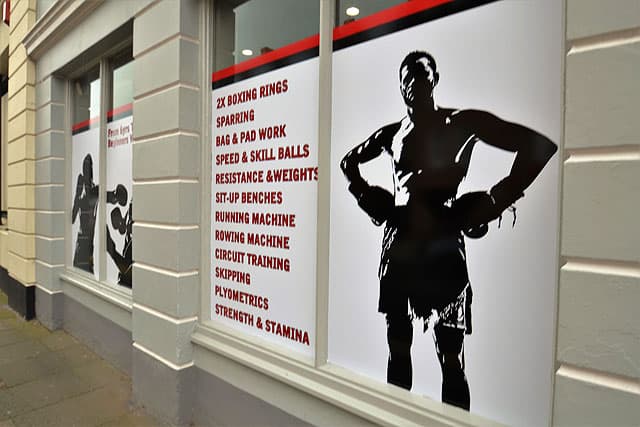 Exterior or interior of Phoenix Boxing