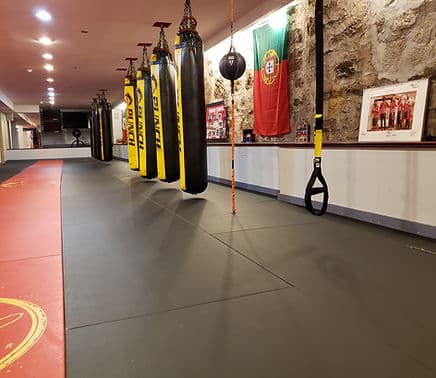 Exterior or interior of Punch Fitness Center