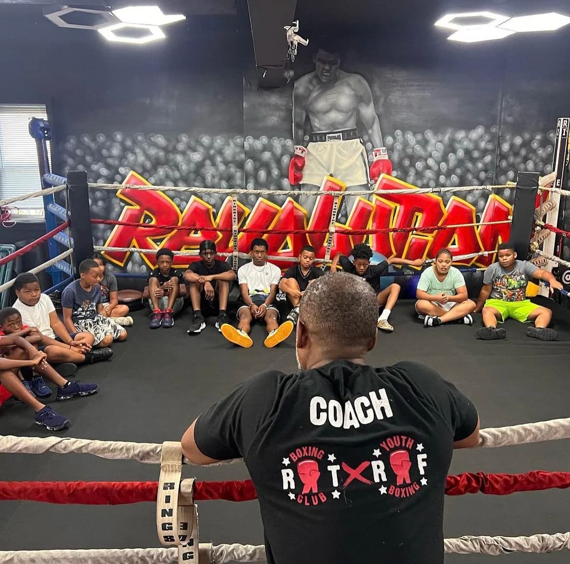 Exterior or interior of RF Youth Boxing