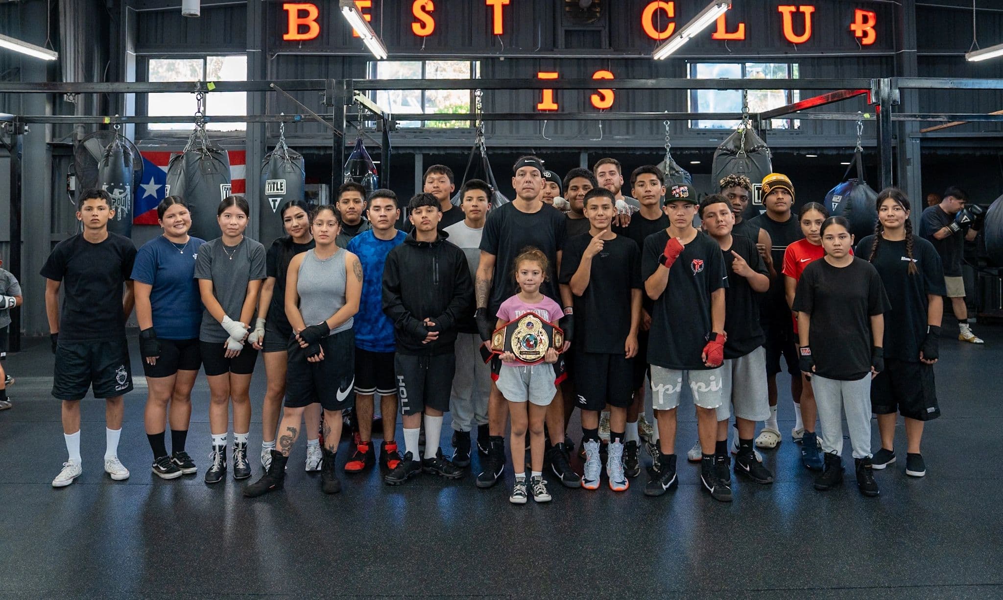 Exterior or interior of Rhino’s Boxing