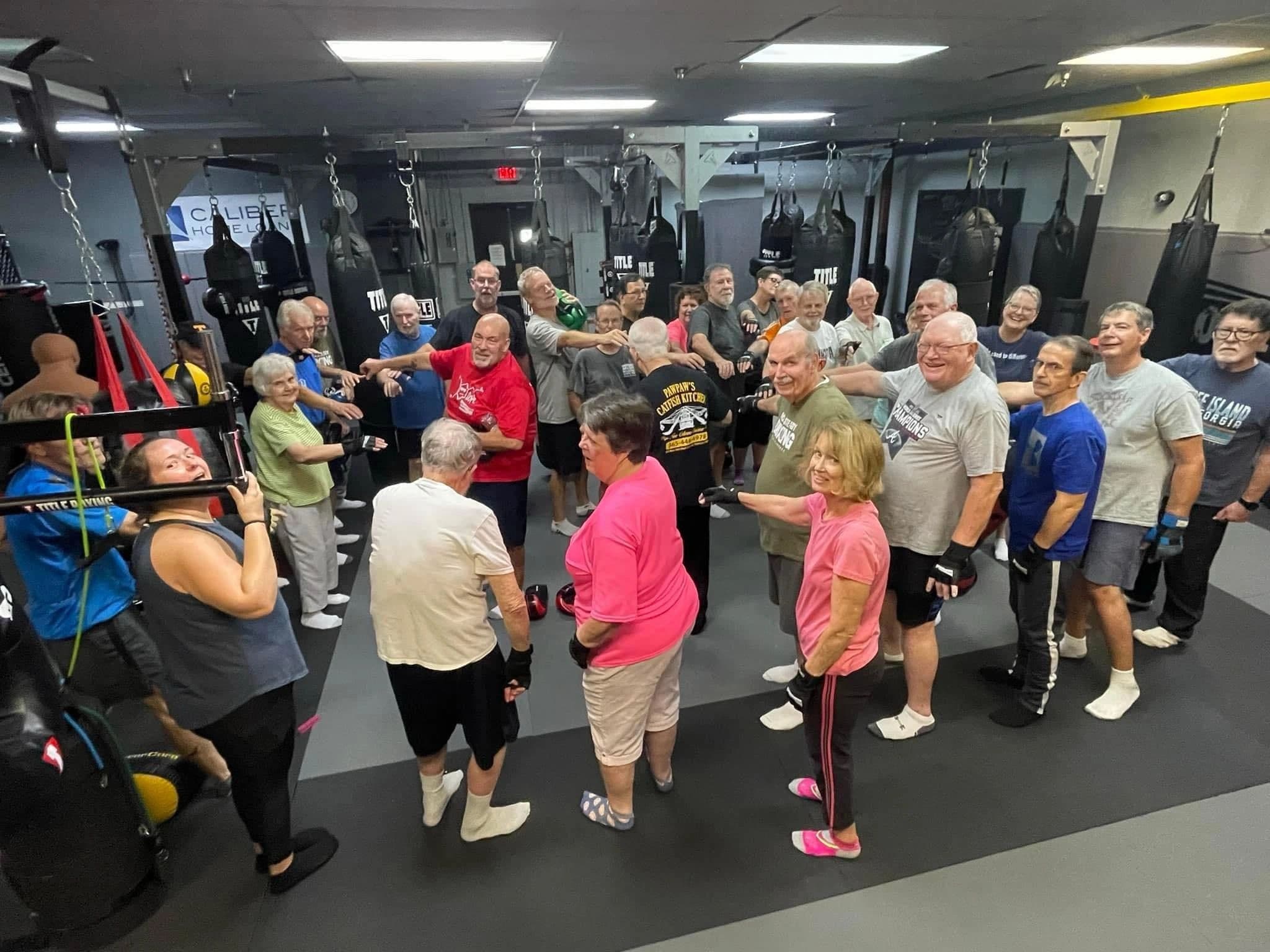 Exterior or interior of Rock Steady Boxing Chattanooga