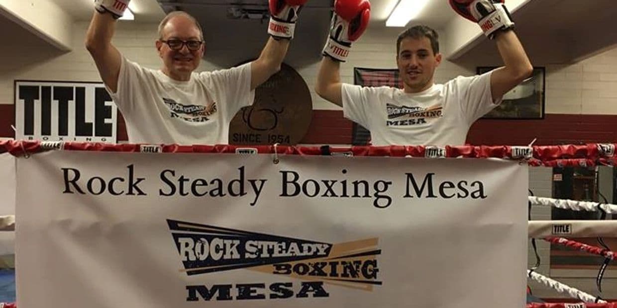 Exterior or interior of Rock Steady Boxing Mesa
