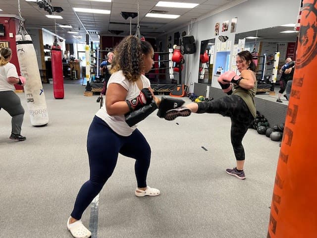 Exterior or interior of Rondeau's Kickboxing and Fitness
