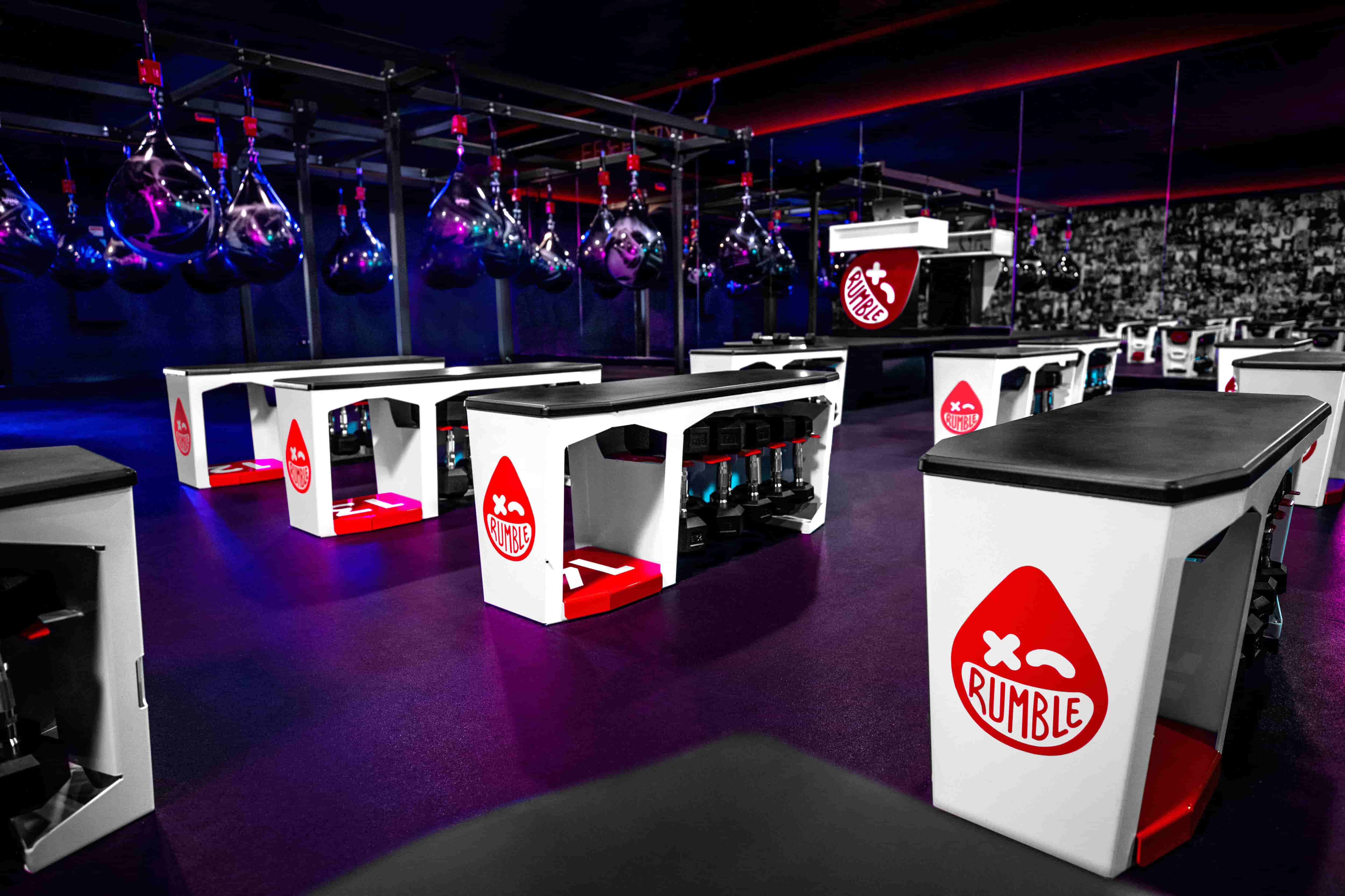 Exterior or interior of Rumble Boxing
