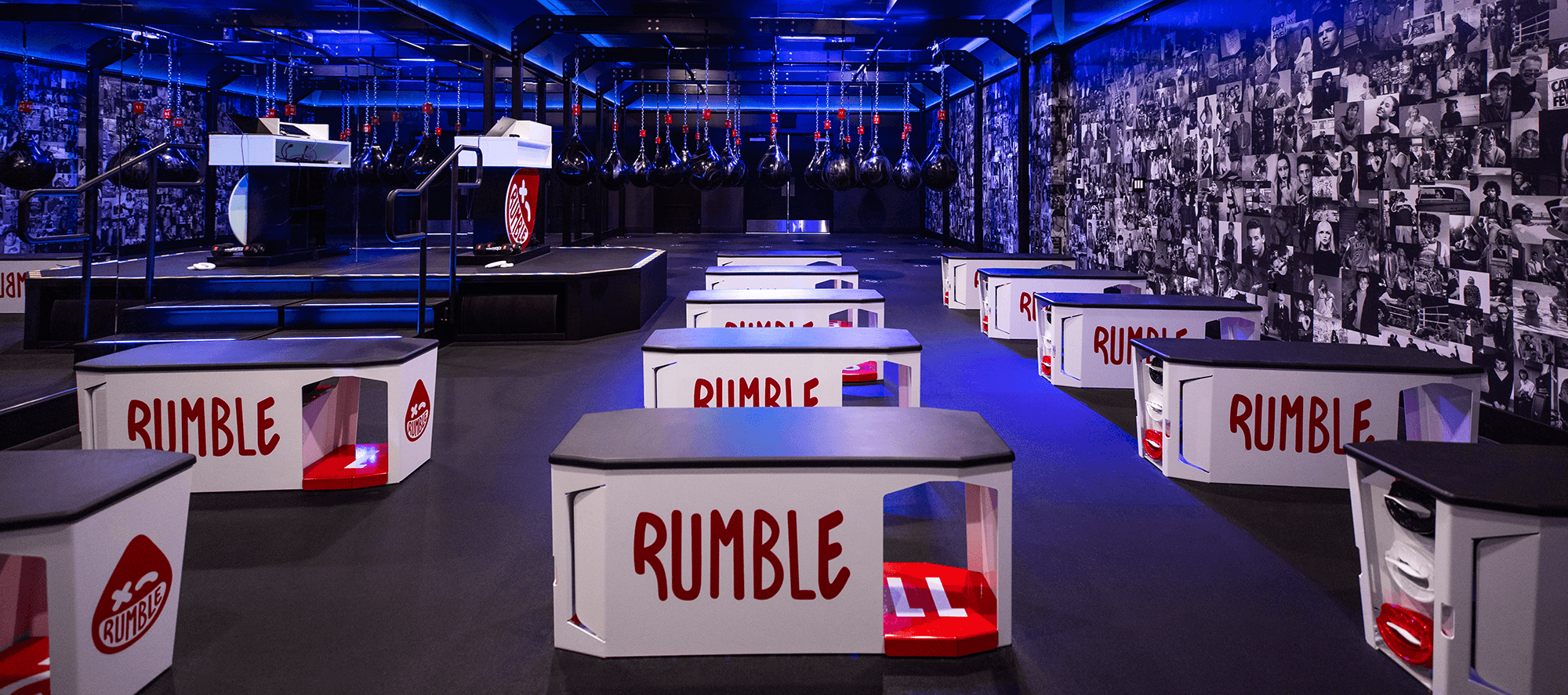 Exterior or interior of Rumble Boxing
