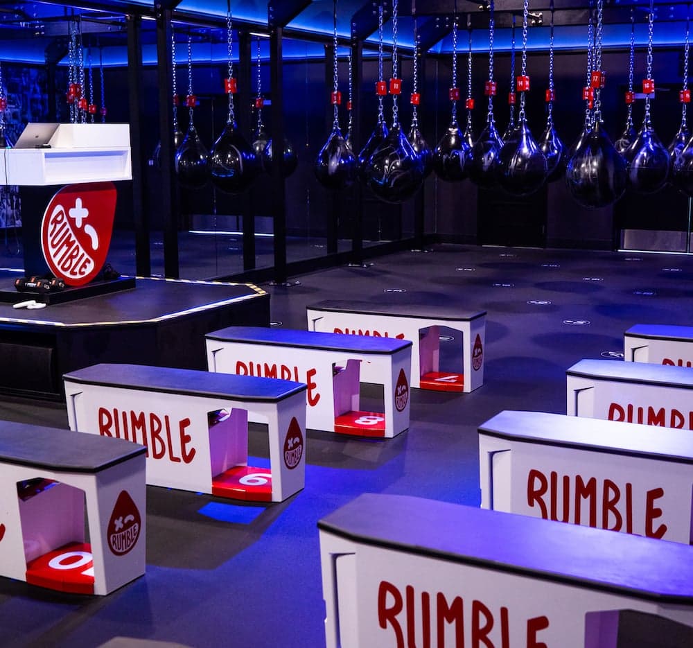 Exterior or interior of Rumble Boxing