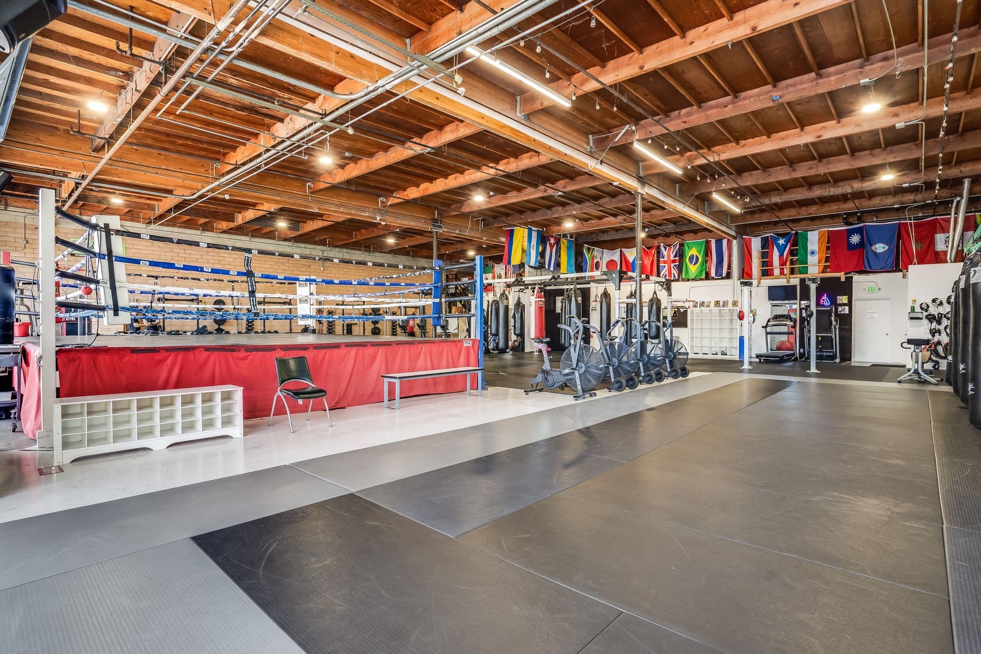 Exterior or interior of Rumble City Boxing