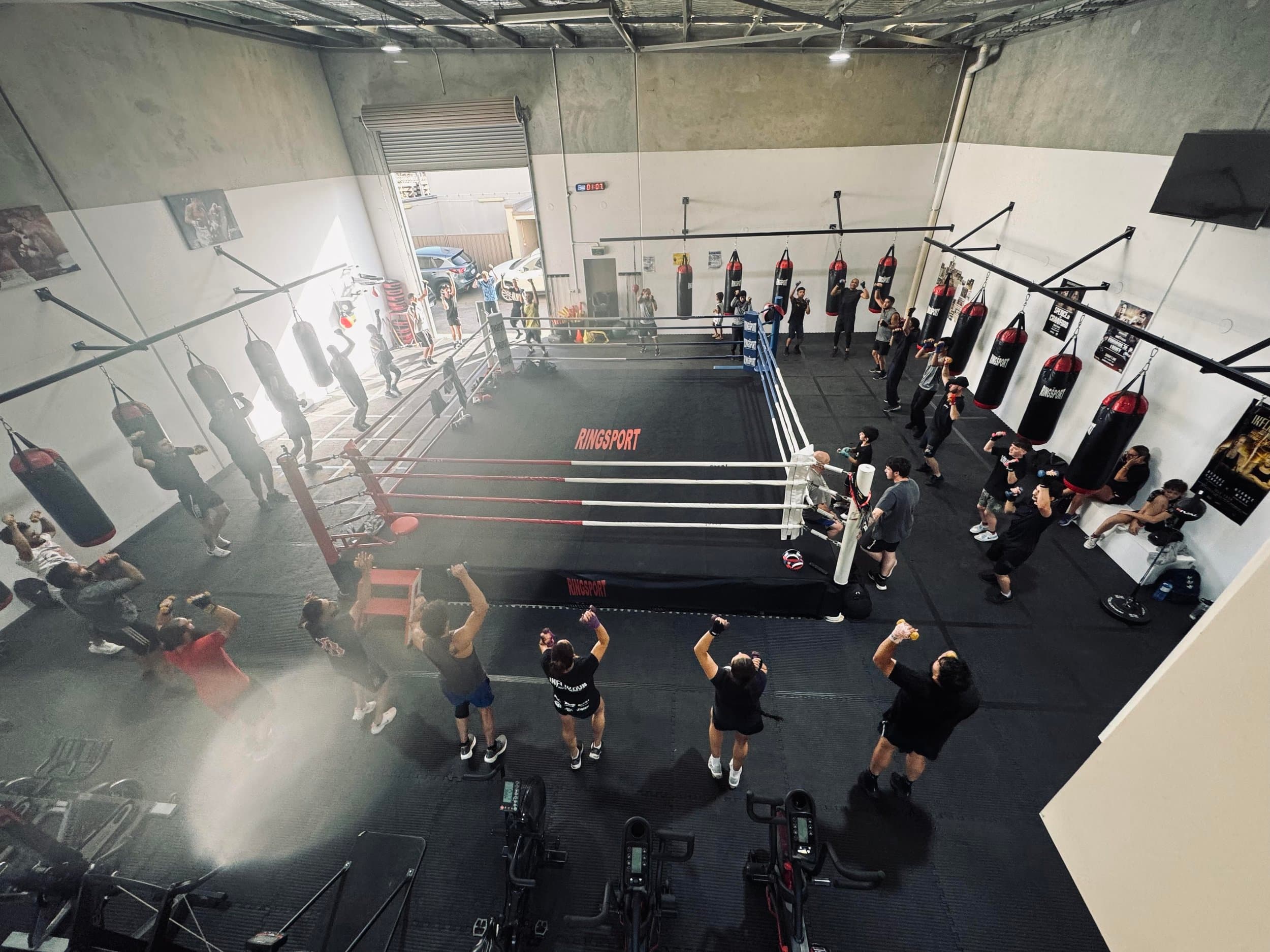Exterior or interior of Seconds Out Boxing and Fitness