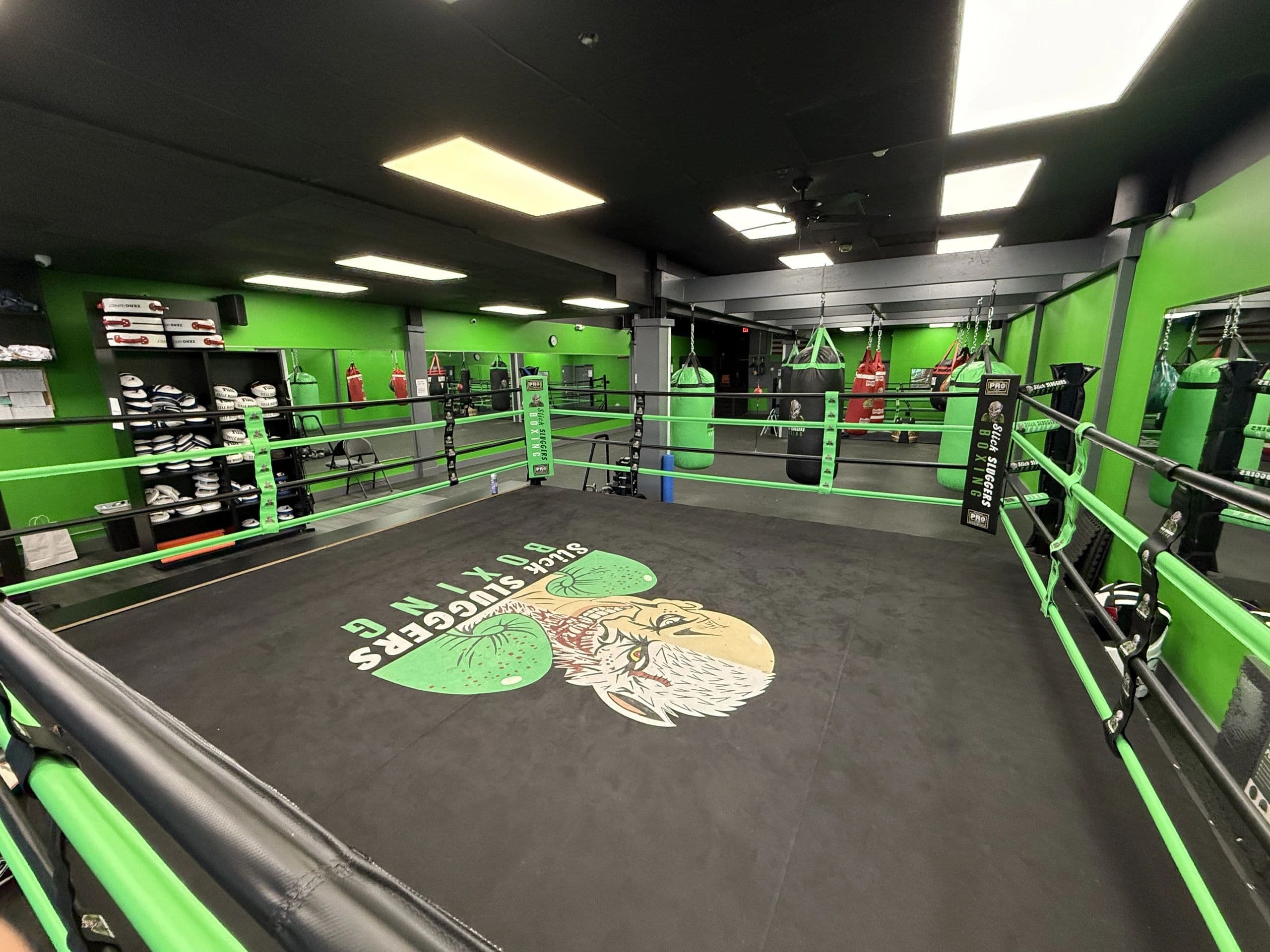 Exterior or interior of Slick Sluggers Boxing of Huntington